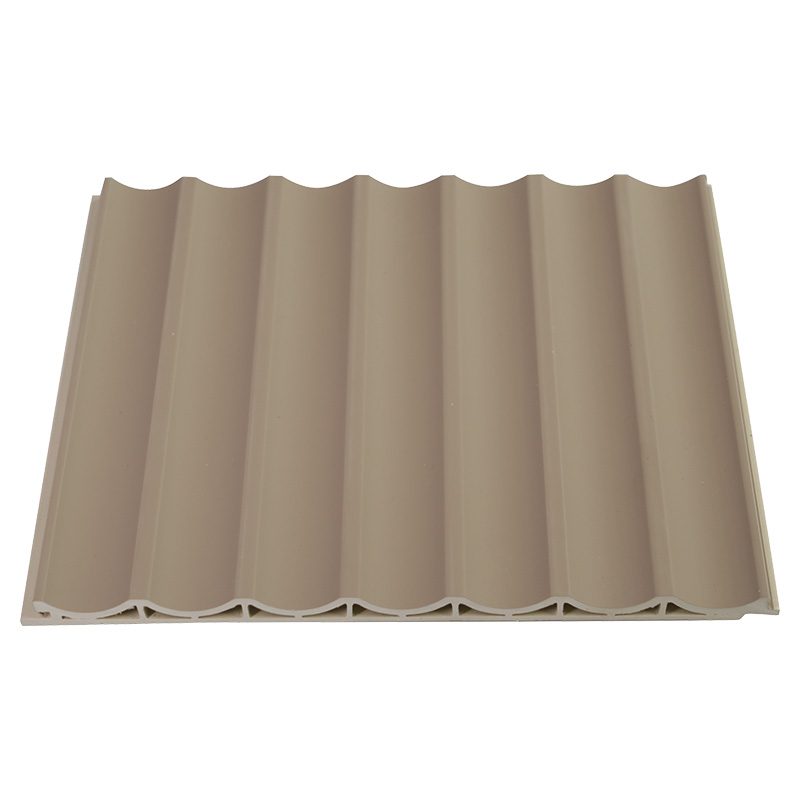 Panel ścienny WPC 214 * 10 mm do dekoracji wnętrz domu z wewnętrzną kratką łukową